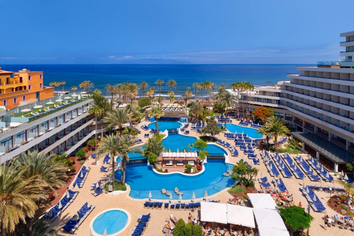 Aankomst bij H10 Conquistador in Playa de las Américas