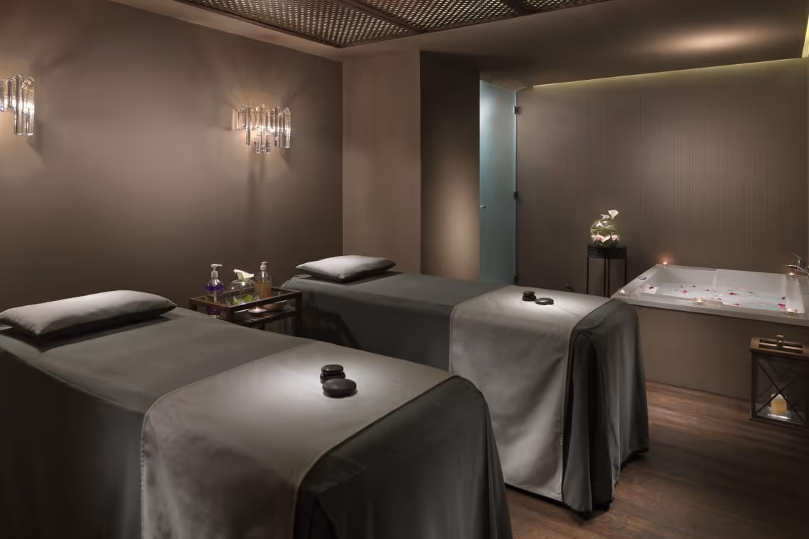 Sauna in het wellnesscentrum van H10 Conquistador